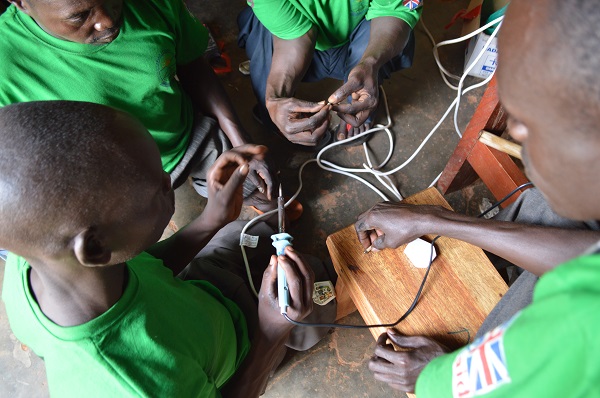 YDP Electronics Students at GDPU