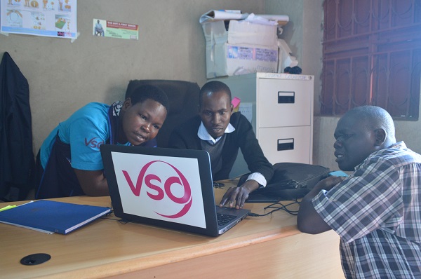 Youth Development Programme staff and students at Gulu Dsabled Persons Union