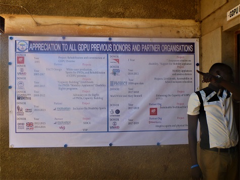 The Donor Board at GDPU